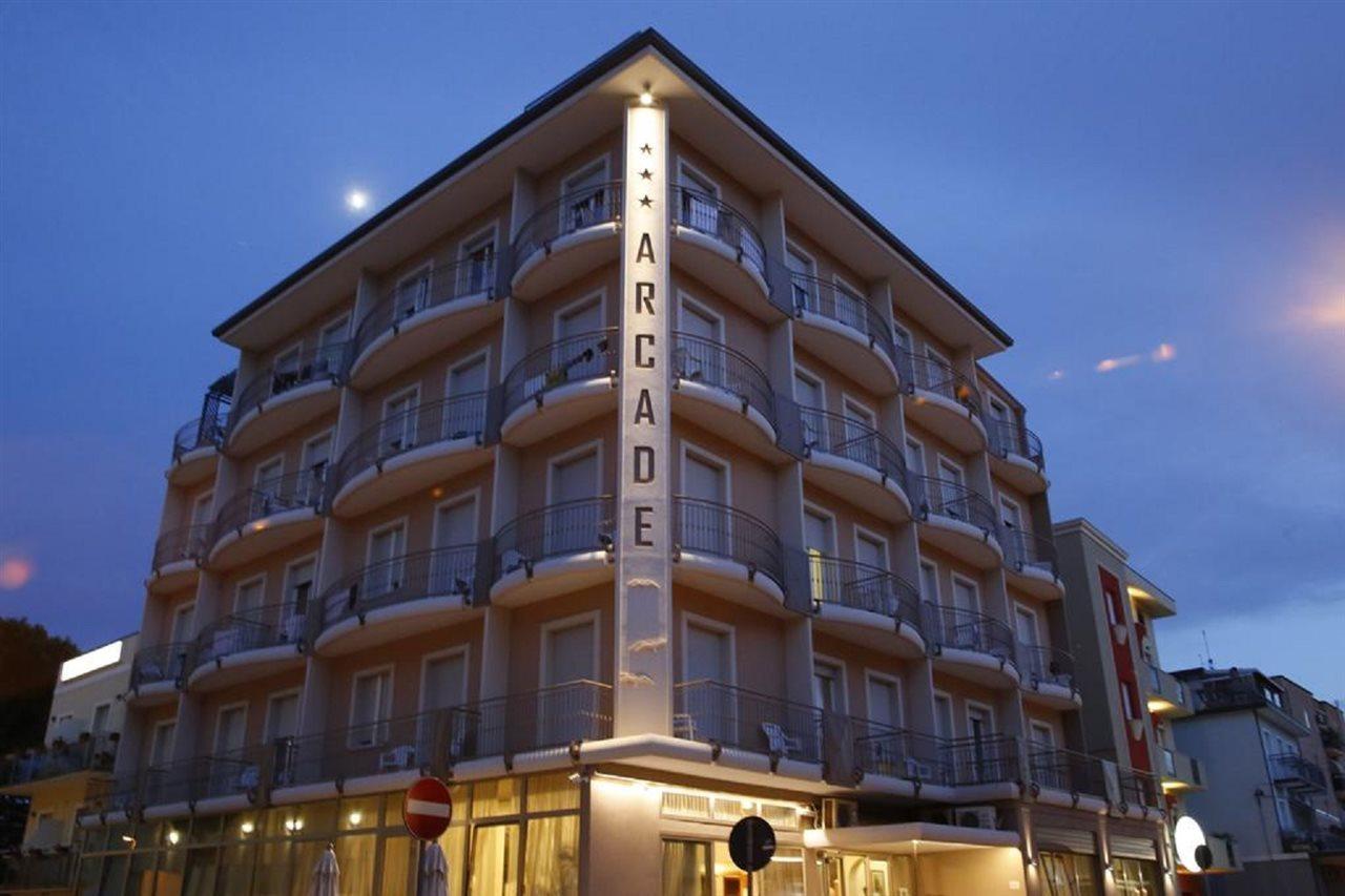 Hotel Arcade Rimini Eksteriør bilde